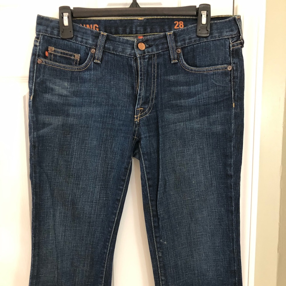 Cropped jeans